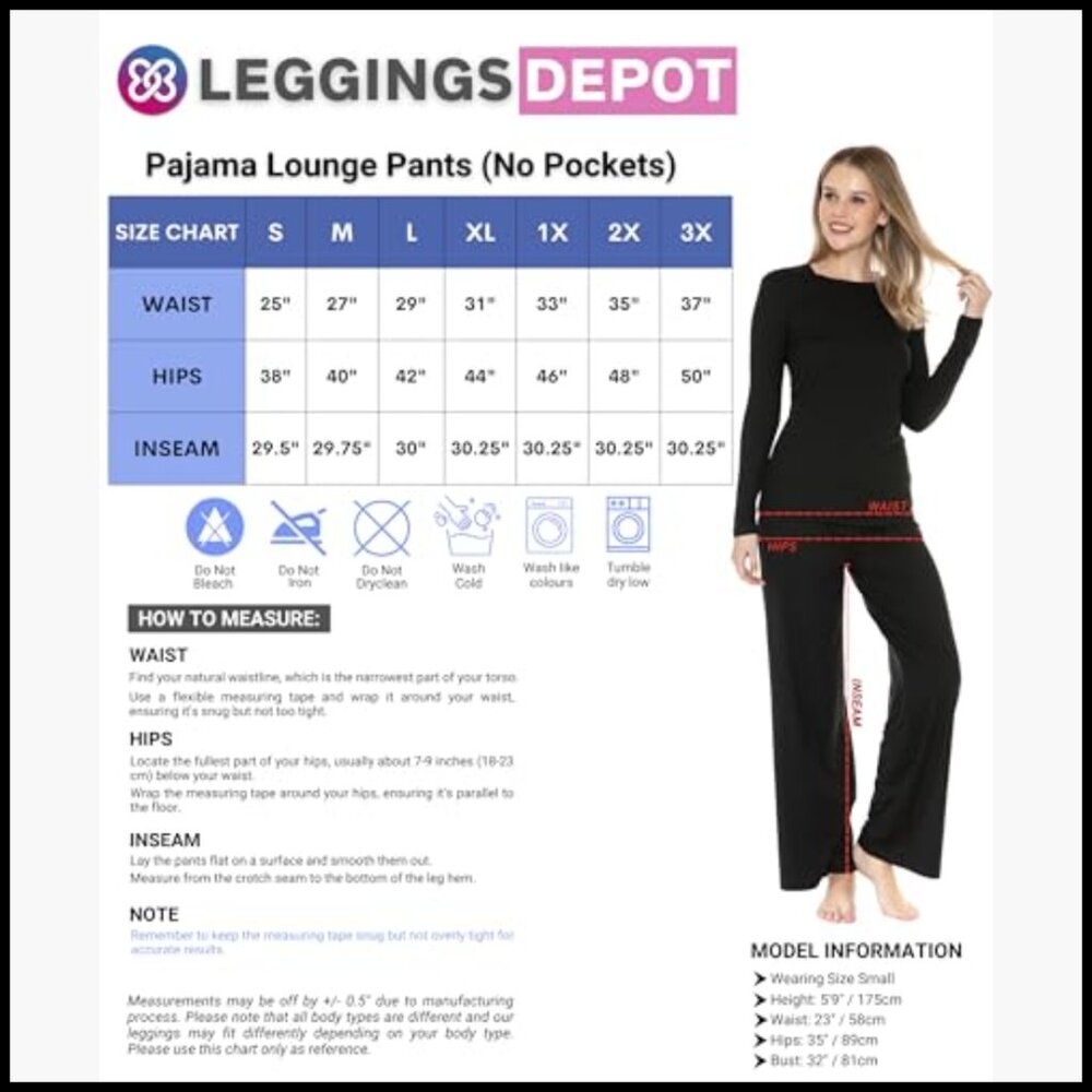 Polyester Blend Drawstring Pajama Pants For Loung… - image 6